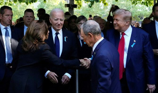 Trump and Harris attend 9/11 memorial after brutal debate