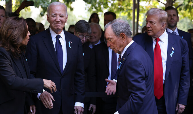 9/11 anniversary brings Biden, Harris and Trump together at ground zero