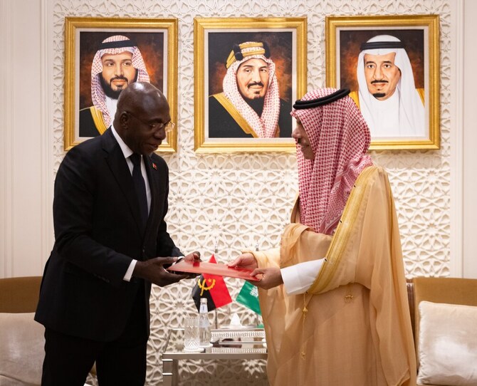 Saudi crown prince receives written message from Angolan president