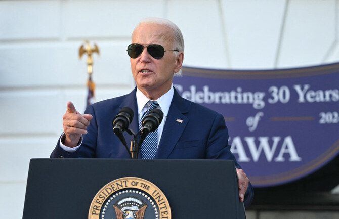 Biden calls the landmark Violence Against Women Act his proudest legislative achievement