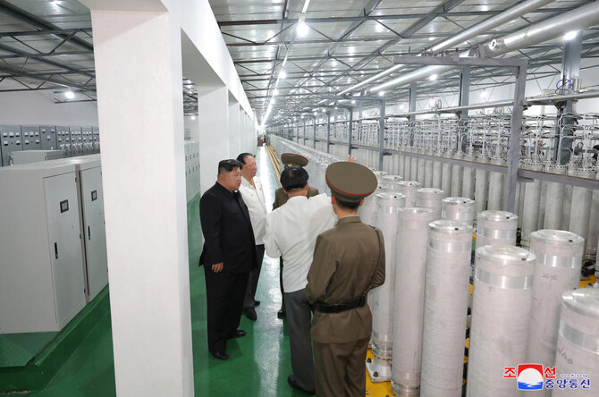 North Korea discloses a uranium enrichment facility as Kim calls for more nuclear weapons