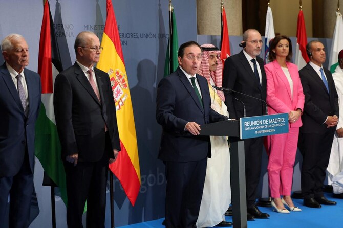 European, Muslim countries meet in Spain eyeing schedule for Palestinian statehood