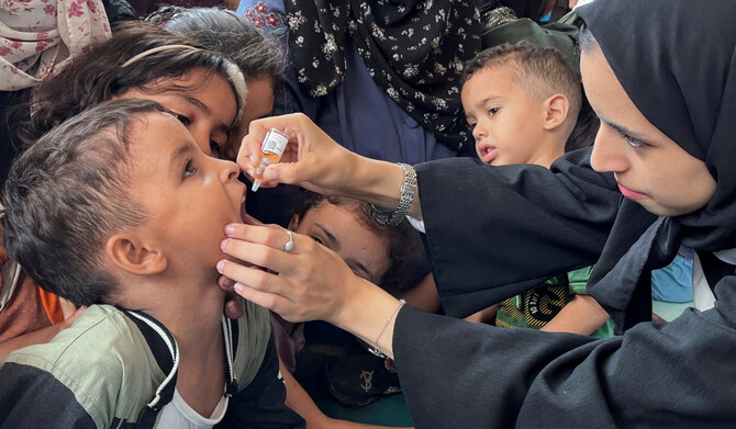 Gaza polio vaccination drive a ‘massive success’: WHO