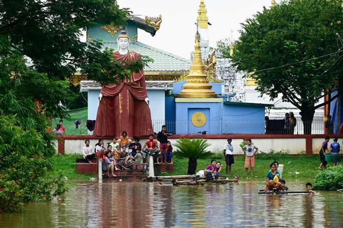 Myanmar junta makes rare request for foreign aid to cope with deadly floods