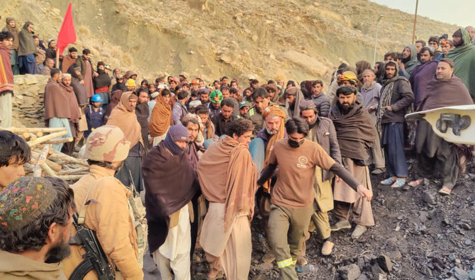 Five coal miners die of suffocation from hazardous gas in southwest Pakistan