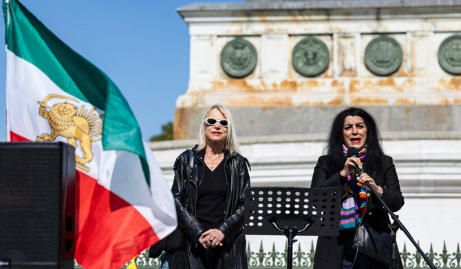 Hundreds rally in Paris for Iranian women’s rights