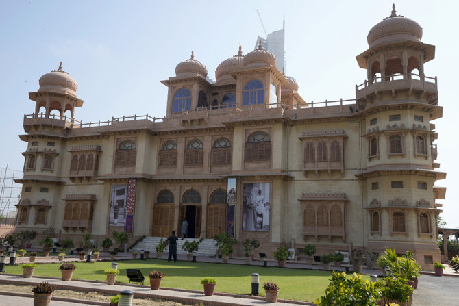 Traces of this Pakistani megacity’s past are vanishing, but one flamboyant pink palace endures