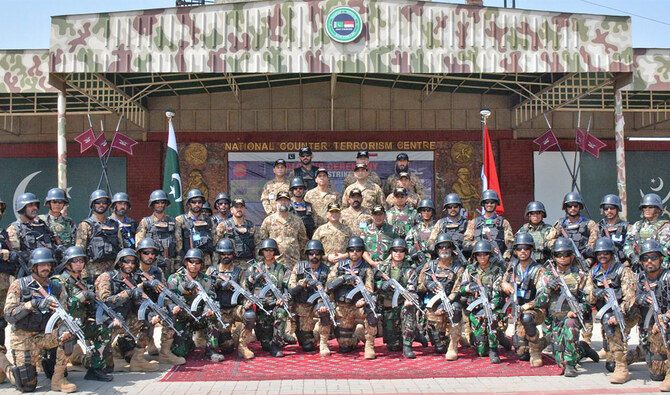 Pakistan and Indonesia conclude week-long, joint military exercise to counter militancy