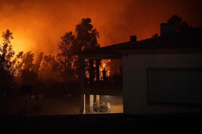 Beset by wildfires, Portugal gets help from Spain, Morocco