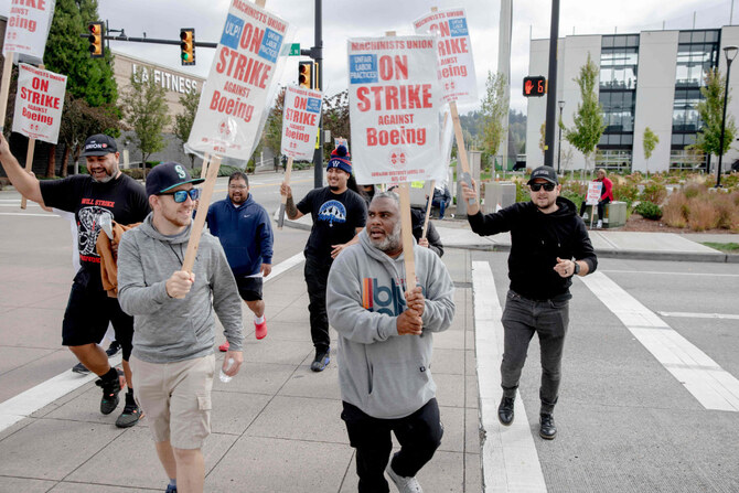 Boeing furloughs thousands as it hunkers down for extended strike