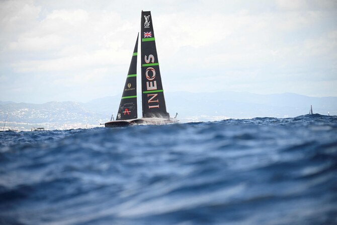 Britannia advance in America’s Cup while American Magic stay alive