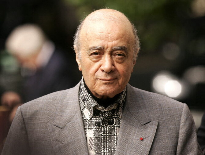 Late Harrods owner Al-Fayed accused of rape: BBC