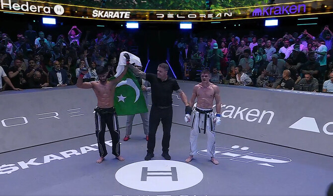 Pakistan defeats Brazil to win Karate Light Heavyweight Championship in Singapore