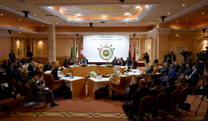 Foreign Ministers from the Arab Maghreb Union (UMA) attend the 34th Council of the organisation on May 5, 2016 in Tunis. (AFP)