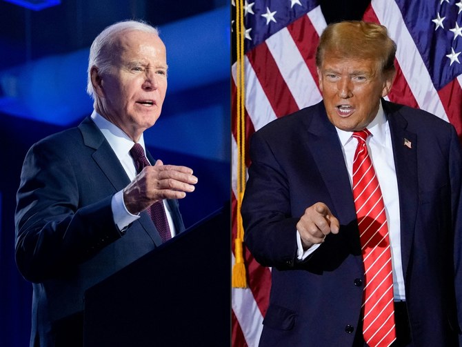 Discernible patterns have emerged throughout the primary elections, reinforcing the likelihood of a Biden-Trump rematch (AFP)