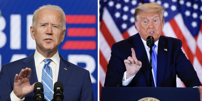 A Biden-Trump rematch leaves Arab and Muslim voters with a conundrum. (Reuters/File Photo)