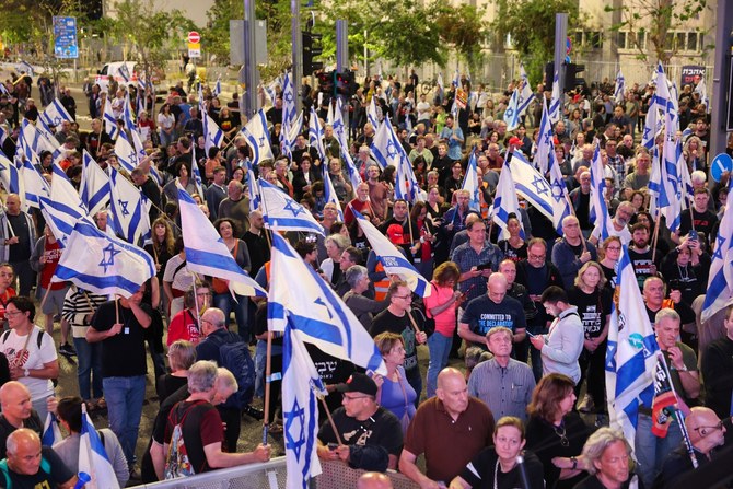 Ordinary citizens in Israel cannot forgive Netanyahu and his government and are demanding their removal (File/AFP)