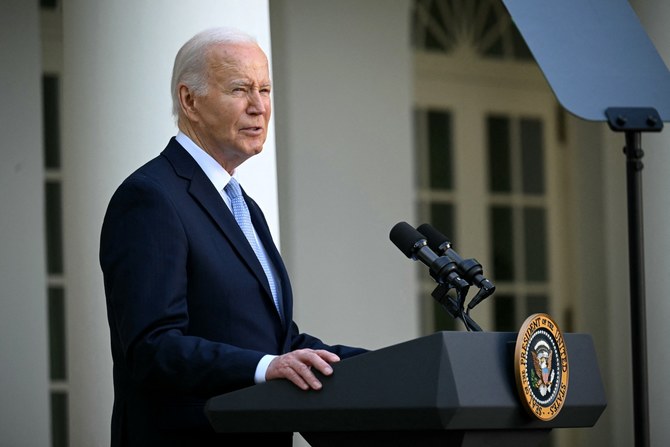 Biden and his foreign policy advisers face intense polarization in American responses to the war in Gaza (File/AFP)