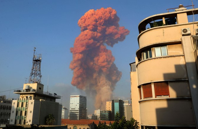 The Beirut Port blast is still shaping the course of Lebanon, with repercussions well beyond its borders. (AFP)