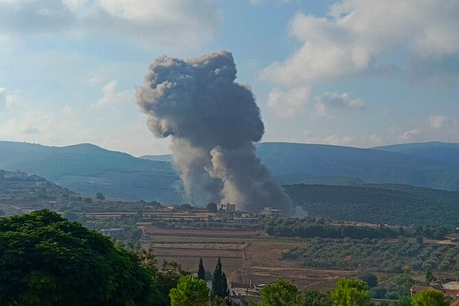 Israel and Hezbollah traded punches in what was described as the most violent exchange between the two since Oct. 7 (File/AFP)