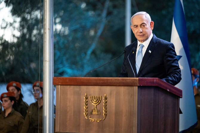 Politicians charge that Netanyahu’s only goal is to remain in power, even if that means endless bloodshed (File/AFP)