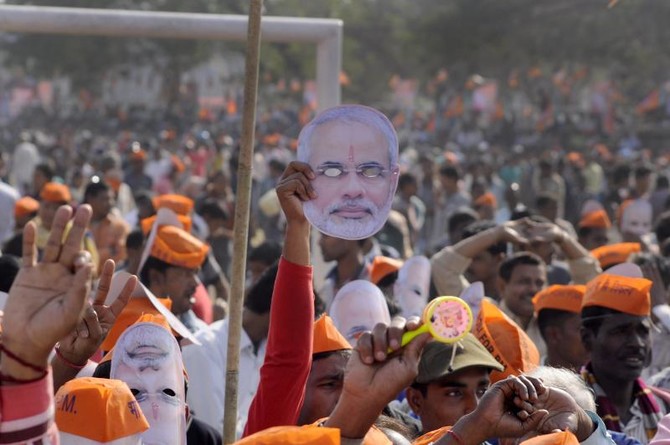 Modi trumpets his zero riot record in last 10 years