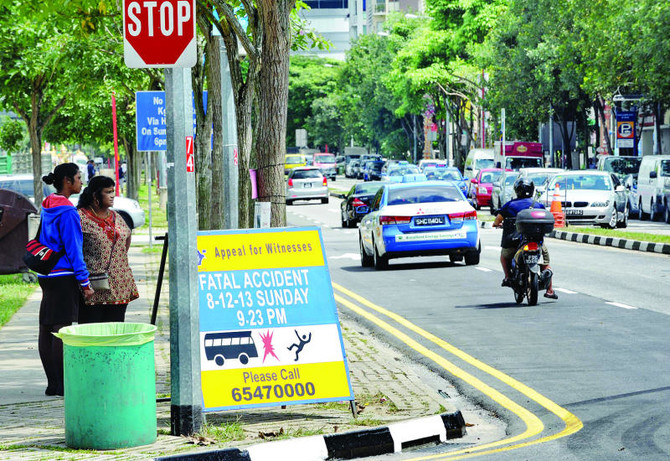 Singapore bans drinking in Little India riot zone Arab News