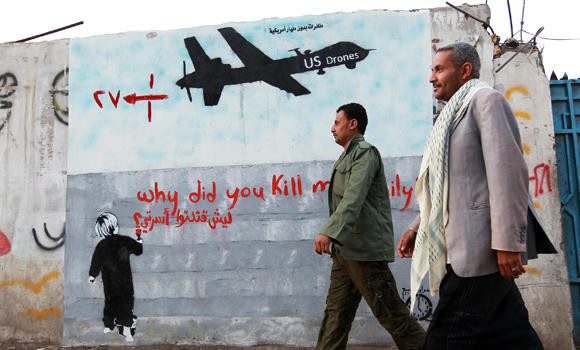 Drone strike in Yemen kills 17, mostly civilians