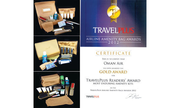 Oman Air commended for ‘best amenity kits’