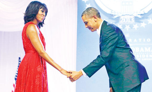 Beyonce John Legend fete Michelle Obama at b day bash Arab News