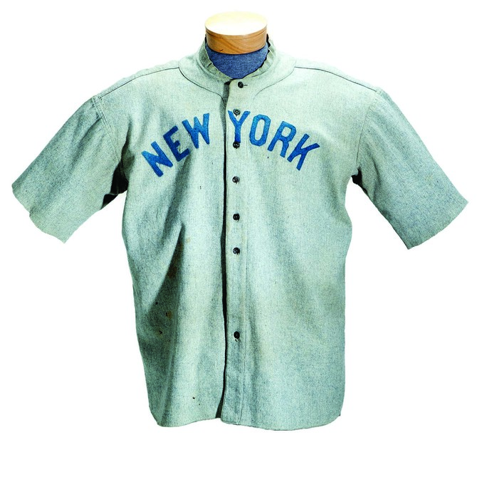 Babe Ruth jersey sells for record $4.4 million