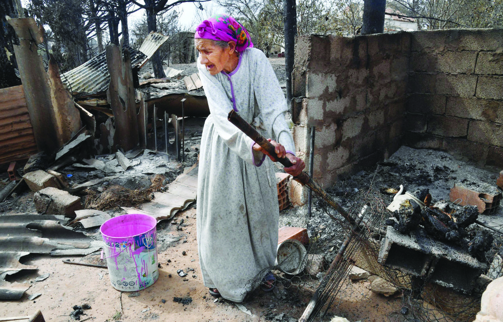 Deadly Wildfires Contained In Algeria After Homes, Livelihoods Lost ...