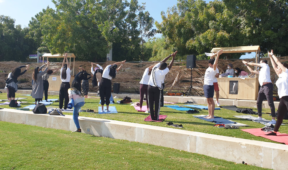 Saudi Arabia's first yoga festival offers mindfulness and
