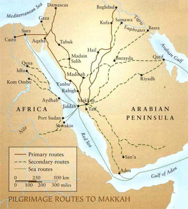 Hajj 2021 How The Pilgrim Routes To Makkah And Madinah Evolved Over 