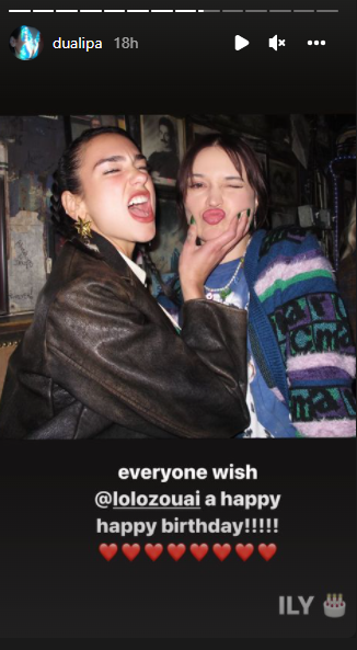 Dua Lipa throws surprise birthday party for Lolo Zouai | Arab News