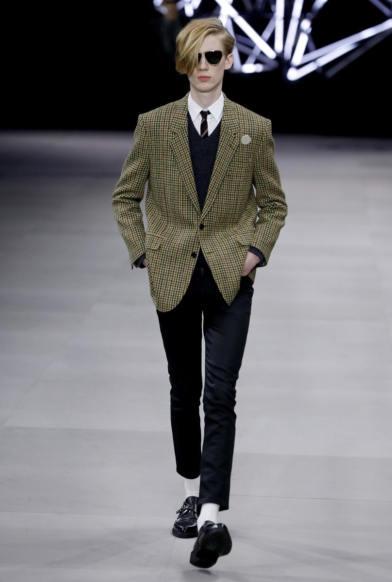 Celine hedi slimane on sale menswear