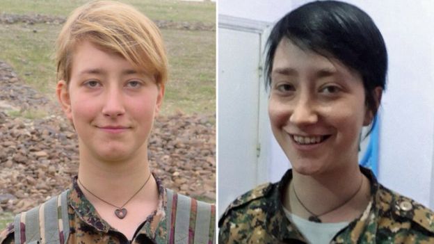  Edit Bookmark History  Anna Campbell dyed her hair black so she could travel to Afrin to fight the Turks